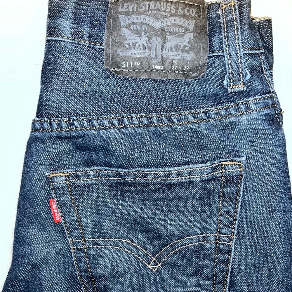 💥GUC💥 (14) 27/27 Boys Levis jeans